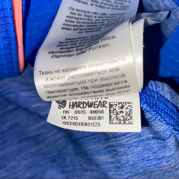 Mountain HardWear Women’s Lightweight Stretch Full Zip Blue ColorBlock Jacket SP - Picture 12 of 14